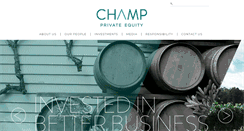 Desktop Screenshot of champequity.com.au